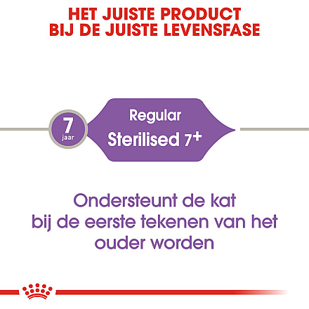 Royal Canin kattenvoer Sterilised 7+ 10 kg