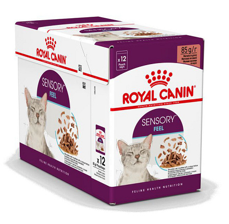 Royal Canin Kattenvoer Sensory Feel in gravy <br>12 x 85 gr