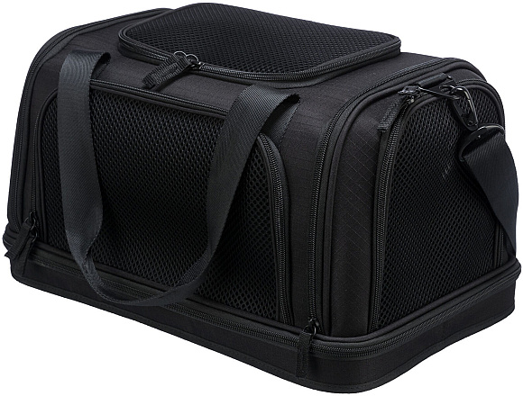 TRIXIE vliegtuigtas Plane zwart