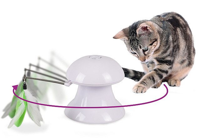 Flamingo laserspeelgoed met Veren 2 in 1