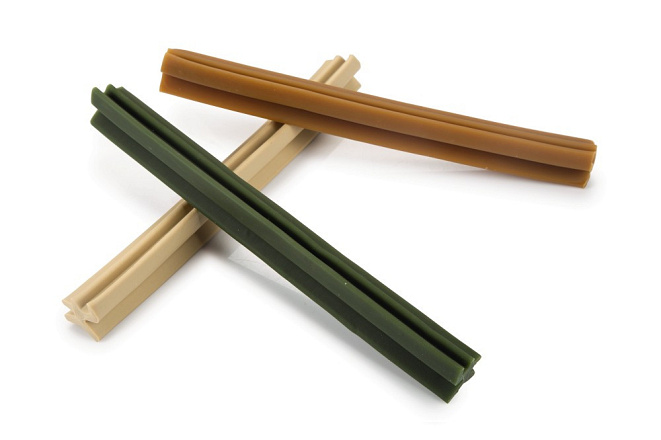 Beeztees Veggie snack Staaf 24 cm assorti