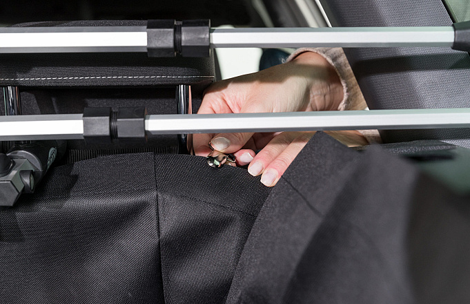 TRIXIE Kofferbakdeken Zwart 230 x 170 cm