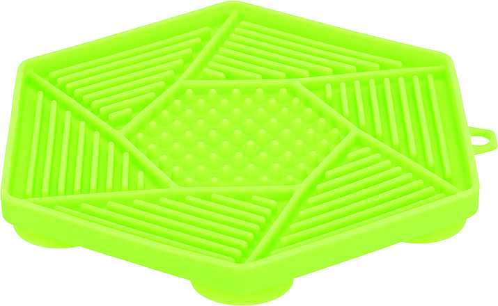 TRIXIE Lick'n'Snack Mat met Zuignappen Siliconen Groen