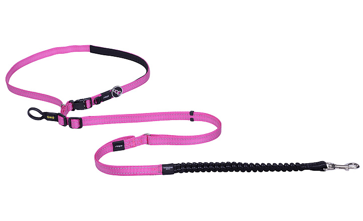 Rogz Hondenlijn Utility Handsfree Roze