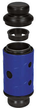 Eat Slow Live Longer Feed and Treat blauw